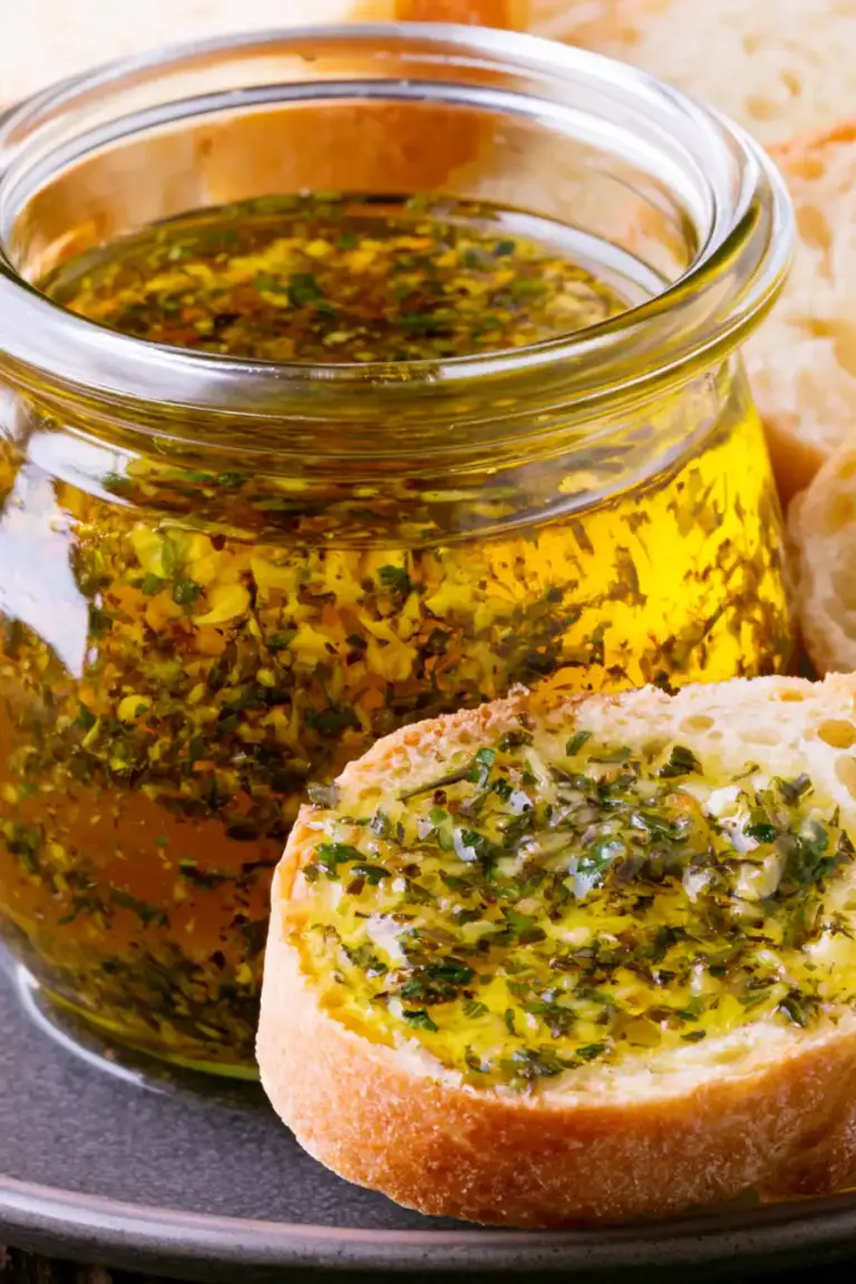 5-min Garlic Herb Oil Recipe