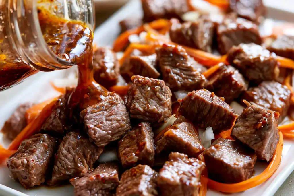 Beef Stir Fry with 5 minute stir fry sauce 