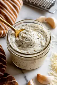 Creamy Garlic Parmesan Sauce