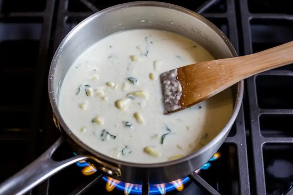 How To Make Creamy Garlic Parmesan Sauce