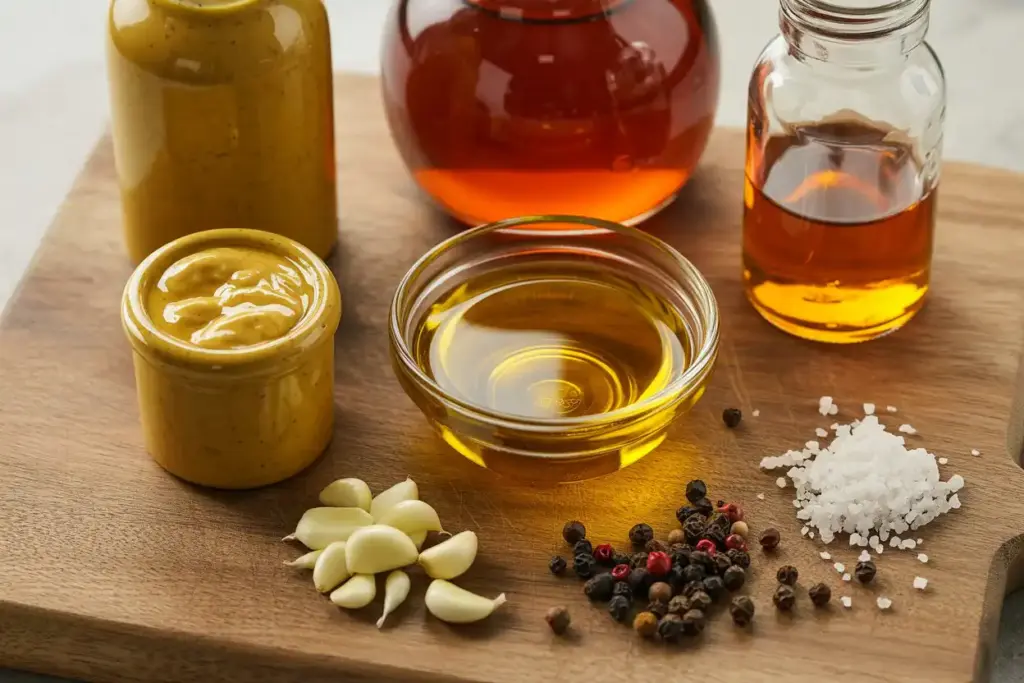 Ingredients for Everyday Salad Dressing