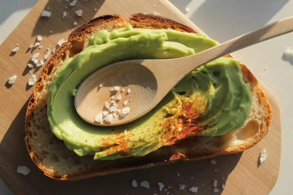  Creamy Avocado Dip Toast