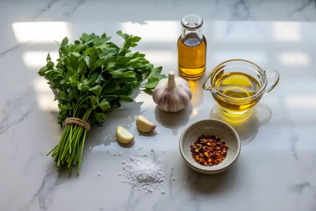 chimichurri SAUCE ingredients
