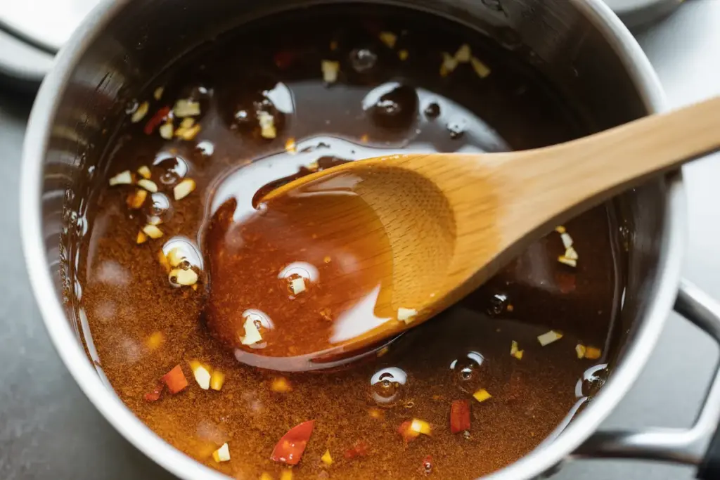  Honey Chipotle Glaze In a small saucepan