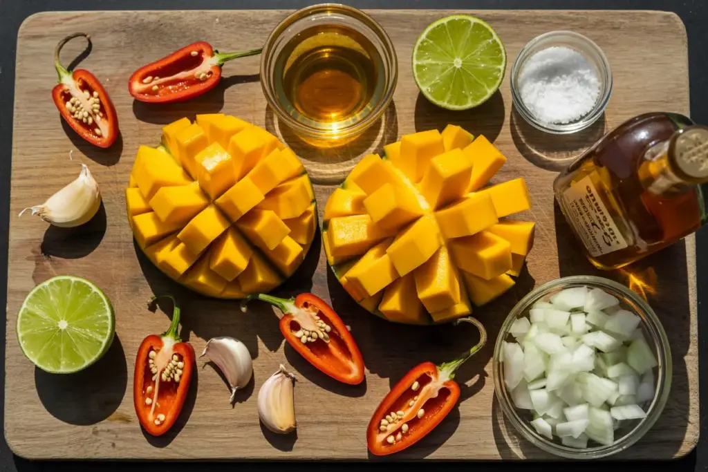  spicy mango habanero sauce Ingredients